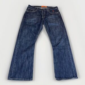 Wrangler 20X FR Flame Resistant Vintage Bootcut Jeans Men 34x30 Blue Medium Wash